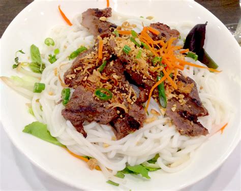 grilled-pork-rice-noodle-salad-recipe-food-republic image