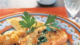 baked-salmon-stuffed-with-mascarpone-spinach image