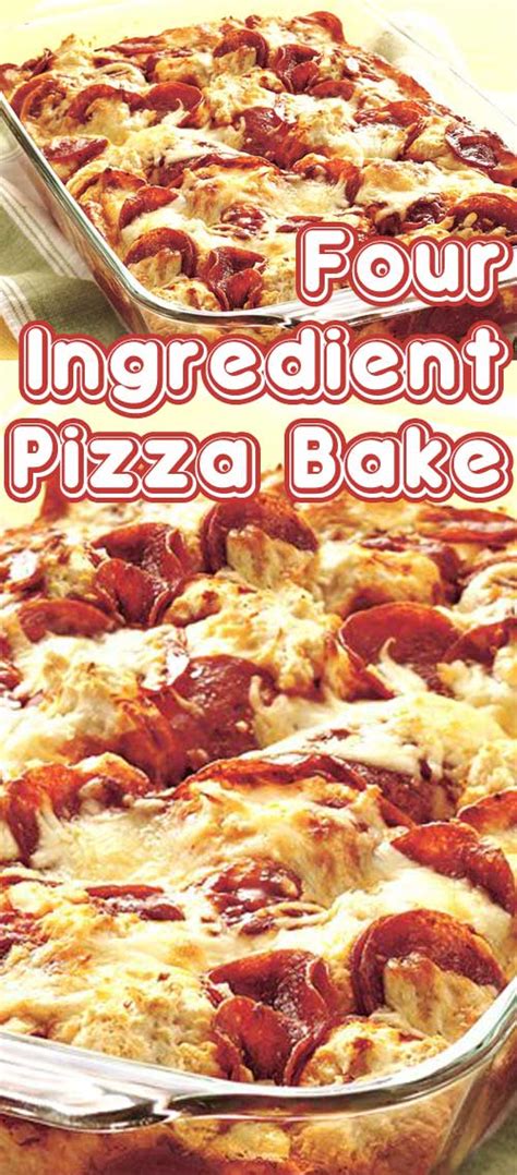 4-ingredient-pizza-bake-recipe-flavorite image