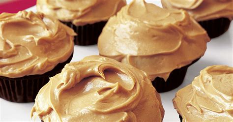 chocolate-cupcakes-peanut-butter-icing image