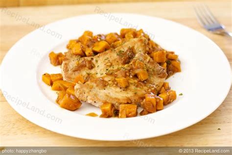 sweet-sour-pork-chops-and-sweet-potatoes image