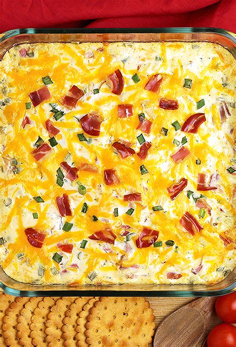 baked-spicy-blt-dip-recipe-is-a-savory-dip-perfect image