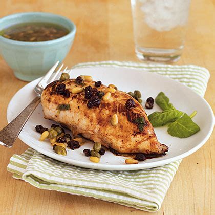 lemon-chicken-with-currants-and-pine-nuts image