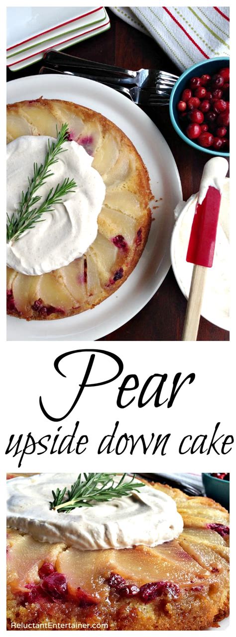 pear-upside-down-cake-recipe-reluctant-entertainer image