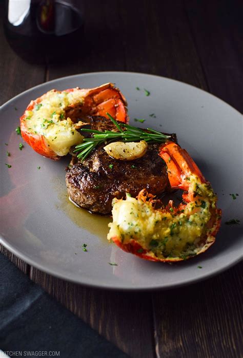 steak-and-lobster-tails-surf-and-turf-for-two-kitchen image