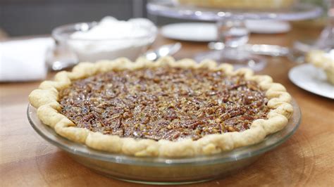 bourbon-pecan-pie-with-whipped-cream-today image