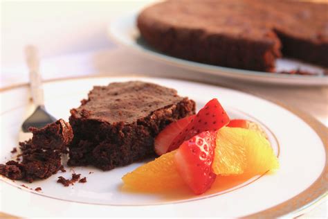 dairy-free-nut-free-flourless-chocolate-cake image