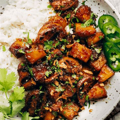 pineapple-pork-with-coconut-rice-recipe-pinch-of-yum image
