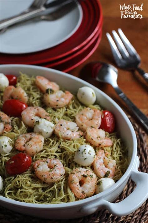 easy-shrimp-pasta-caprese-my-nourished-home image