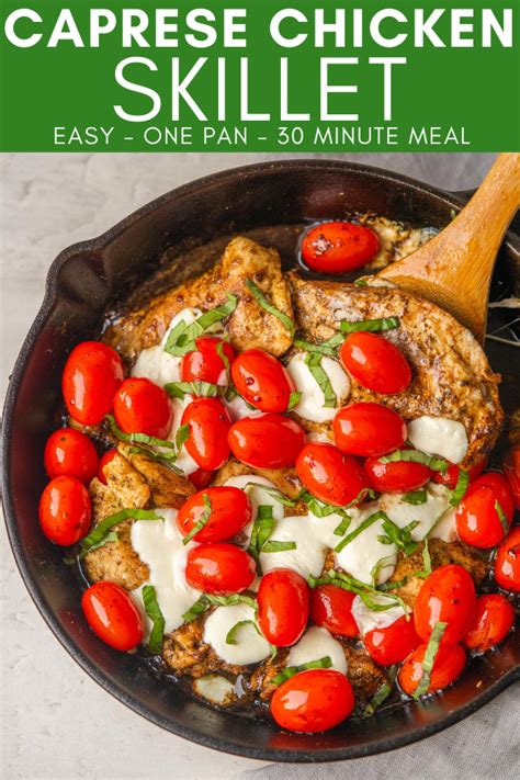 caprese-chicken-skillet-mad-about-food image