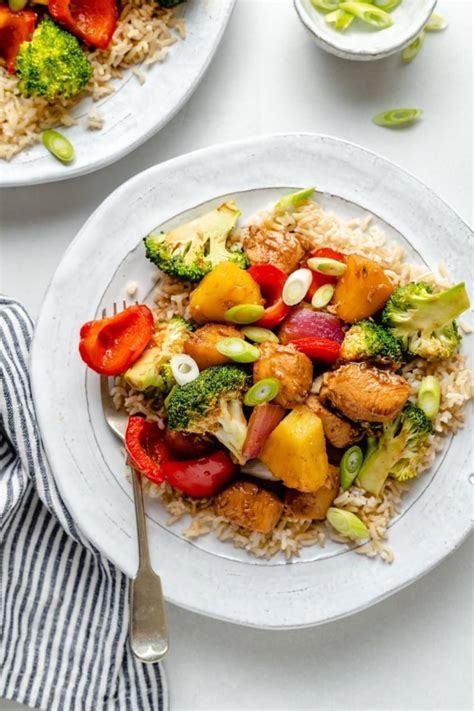 sweet-and-sour-pineapple-broccoli-chicken-stir-fry image