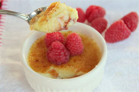 white-chocolate-creme-brulee-with-raspberry-southern image