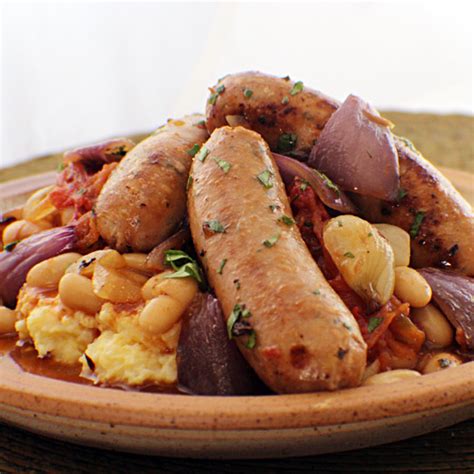 chicken-sausage-roasted-veggie-polenta-premio image
