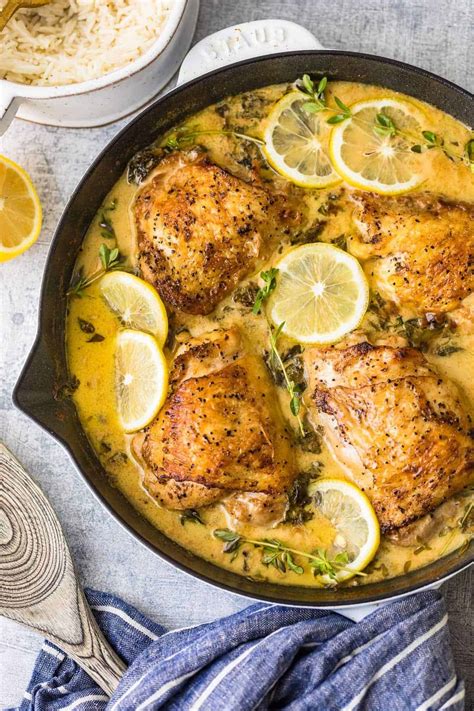 lemon-butter-chicken-recipe-creamy image