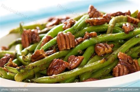skillet-green-beans-with-toasted-butter-maple-pecans image