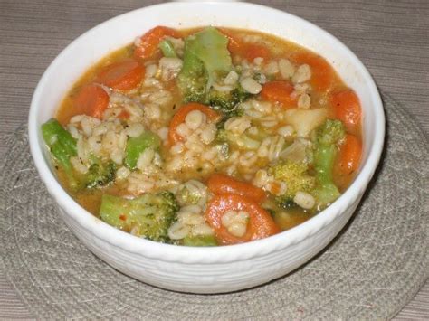 broccoli-and-barley-soup-recipe-cdkitchencom image