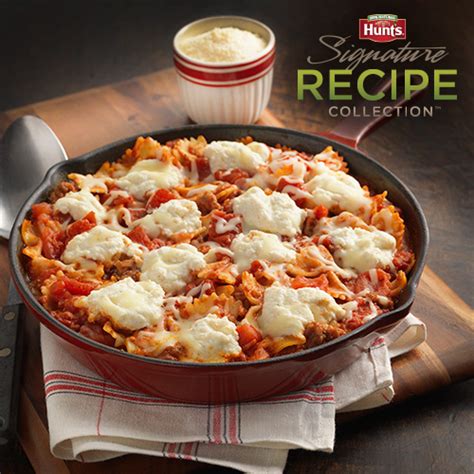 hunts-classic-skillet-lasagna-ready-set-eat image