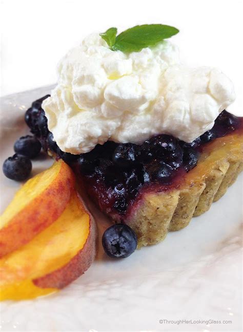 blueberry-peach-tart-through-her-looking-glass image