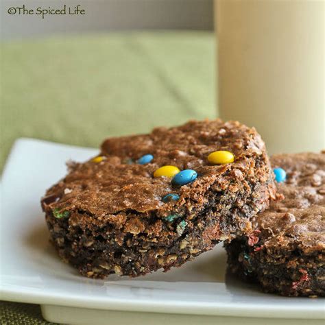 mm-chocolate-chip-and-oat-brownies-the-spiced-life image