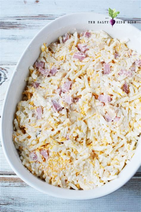 ham-and-hash-brown-casserole-easy-side-dish image