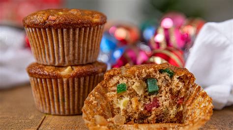 fruit-cake-muffins-tender-spice-cake-wfruits-dinner image