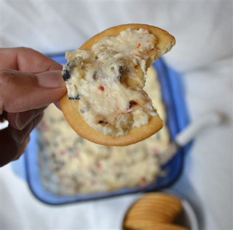 easy-cheesy-olive-dip-apron-free-cooking image