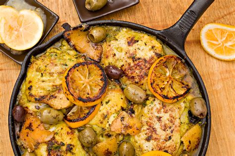 moroccan-chicken-with-preserved-lemon-and-olives image