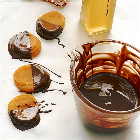 chocolate-dipped-apricots-recipe-myrecipes image