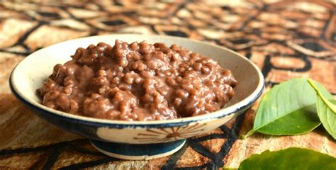 samoan-cocoa-rice-healthy-dessert-recipes-heart image