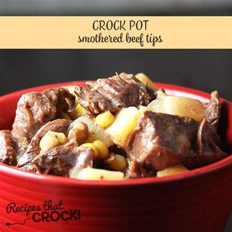 smothered-crock-pot-beef-tips-recipes-that-crock image