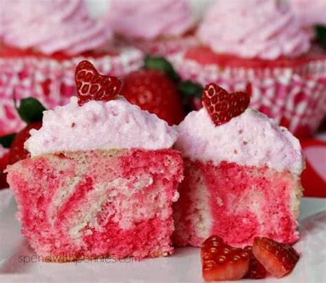 strawberry-cupcakes-with-fresh-strawberry-frosting image
