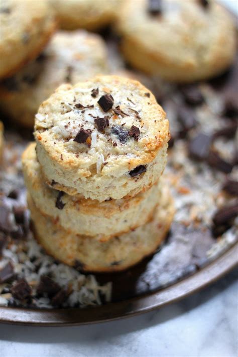 chocolate-chunk-toasted-coconut-scones-baker-by image