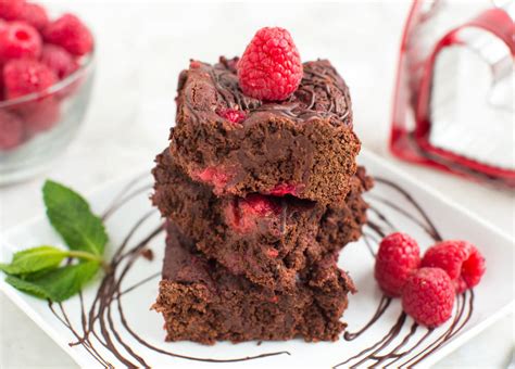 raspberry-truffle-brownies-forks-over-knives image