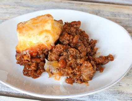 tex-mex-beef-and-biscuit-casserole image