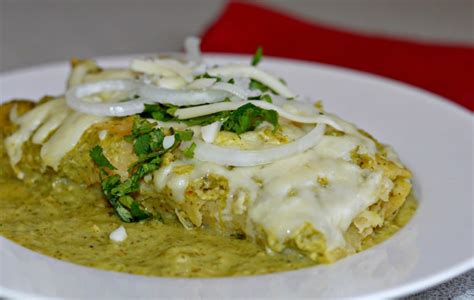 homemade-enchiladas-verdes-with-chicken-my-latina-table image