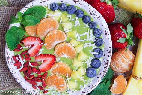 rainbow-green-smoothie-bowl-recipe-vegan-dairy image