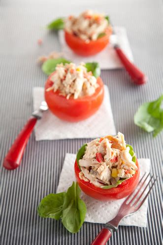 tomatoes-stuffed-with-chicken-salad-paula-deen image