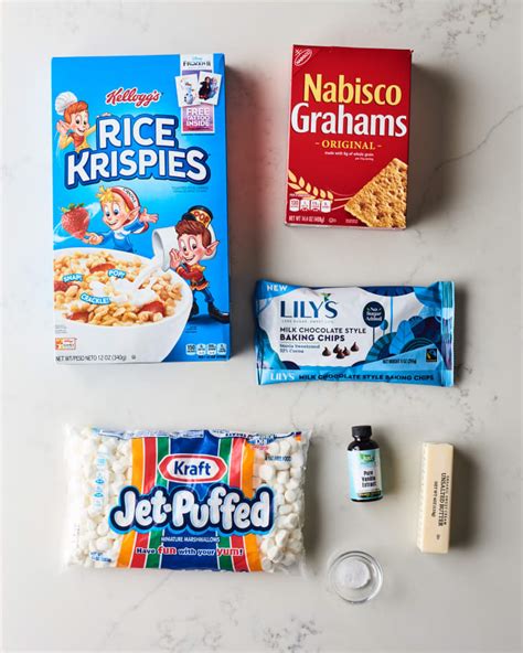 easy-smores-rice-krispies-treats-recipe-kitchn image