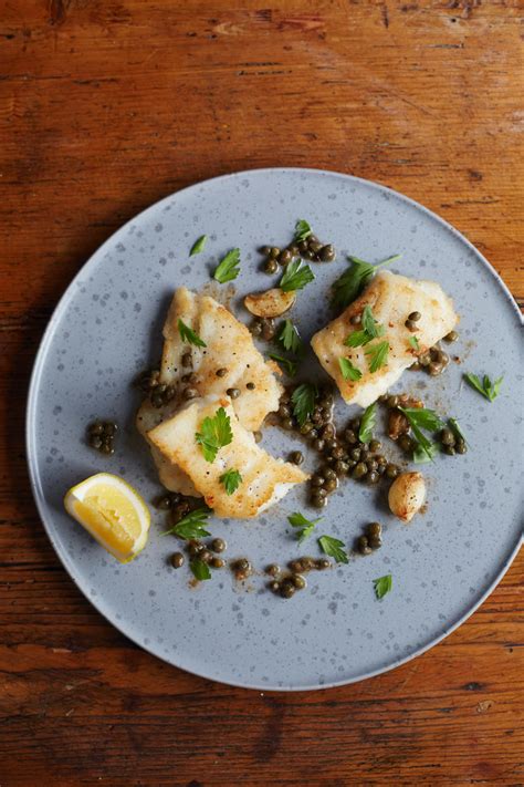 recipe-skillet-cod-with-lemon-and-capers-kitchn image