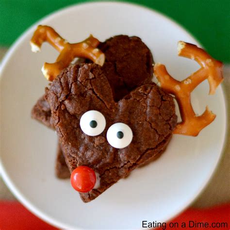 reindeer-brownies-easy-and-fun-christmas-brownies image