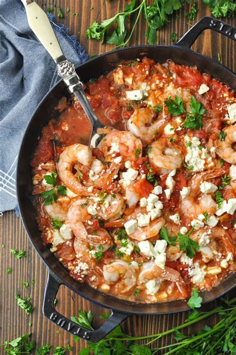 baked-shrimp-with-tomatoes-and-feta-the image