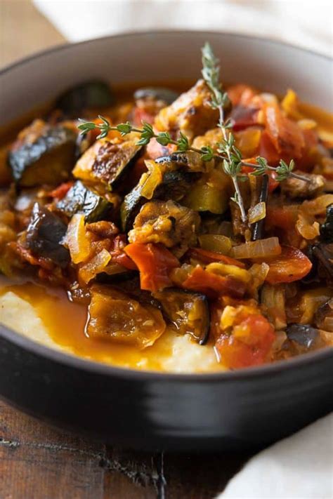 the-best-ratatouille-with-creamy-polenta-green-healthy image