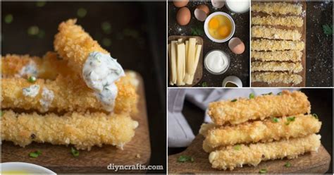 fried-cheese-sticks-with-buttermilk-sauce-diy-crafts image