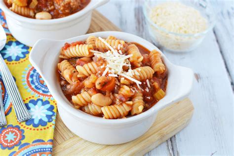 one-pot-pasta-fagioli-recipe-redhead-baby-mama image