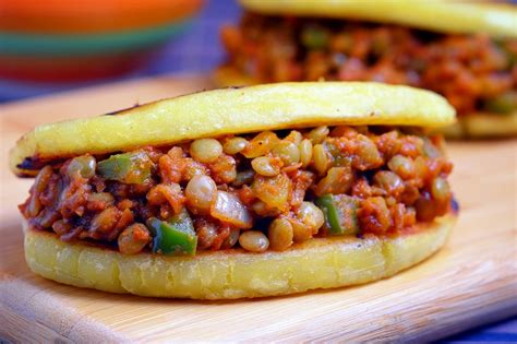 lentil-sloppy-joes-in-plantain-buns-potluck-at-oh-my image