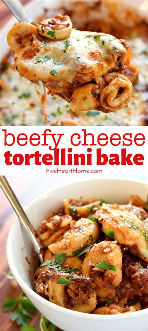 baked-tortellini-beefy-cheesy-delicious image