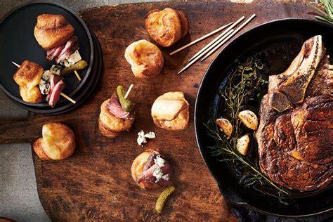 mini-yorkshire-puddings-with-pan-seared-steak image