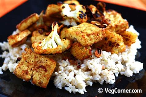 roasted-cauliflower-tofu-curry-recipe-eggless-cooking image