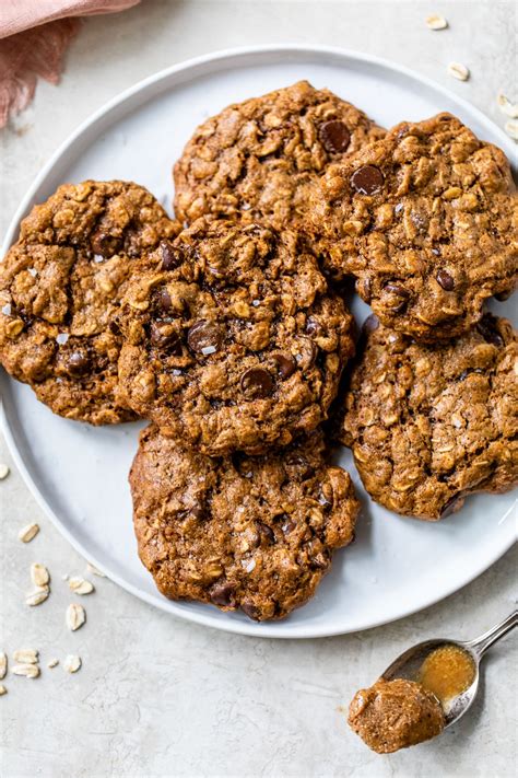 almond-butter-oatmeal-cookies-the-almond-eater image