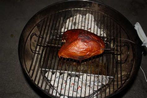 grilling-a-turkey-in-a-weber-kettle-smoker-cooking image